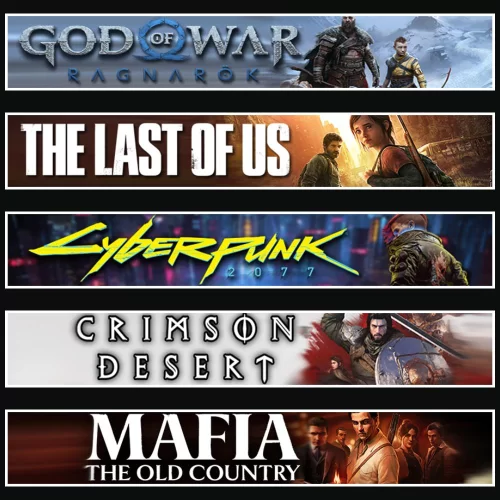 Ragnarök +TLOU1 +Cyber. +Crimson +Mafia